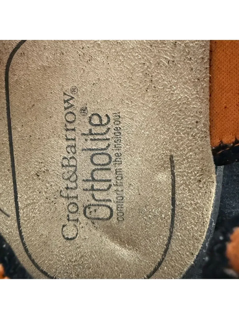 Men's Croft & Barrow CB brown hook & loop closure leather beach sandals sz 12